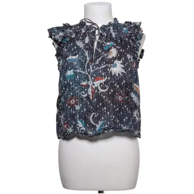 Haut (Bleu, Multicolore) de Ulla Johnson Coton, Viscose
