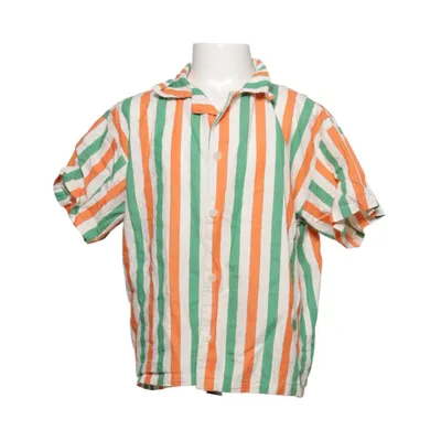 Kortärmad skjorta (Vit, Grön, Orange) från Bobo Choses Bomull