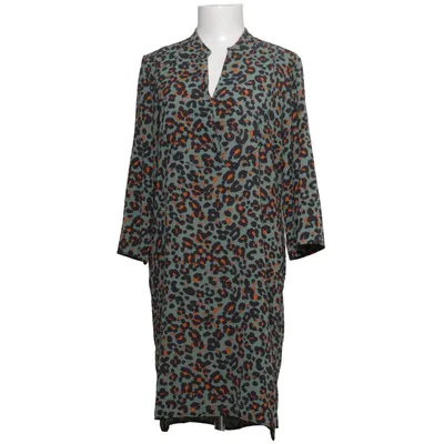 Jurk (Groen, Zwart, Oranje) van Whkmp's Own Elastaan, Polyester