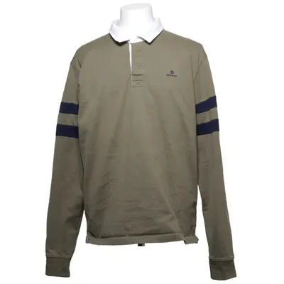 Rugby shirt (Groen, Blauw, Wit) van GANT Katoen