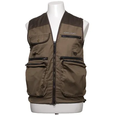 Gilet d'extérieur (Marron) de Euro Hunt Coton, Polyester