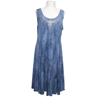 Jurk (Blauw) van Masquenada Elastaan, Polyester