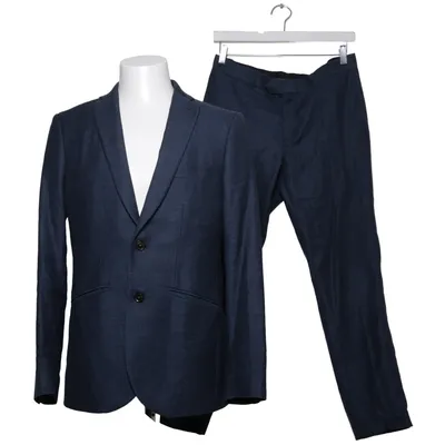 Costume (Bleu) de Tailor Store Lin, Soie, Laine