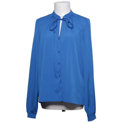 Strikblouse (Blauw) van Nife Elastaan, Polyester