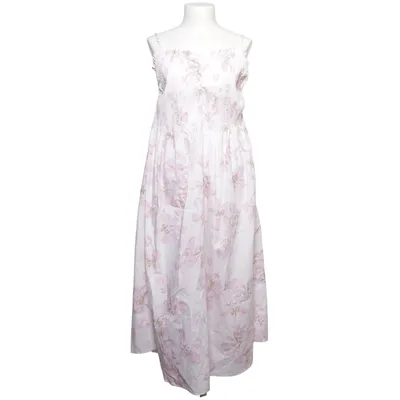 Långklänning (Rosa, Vit, Flerfärgad) från H&M Bomull