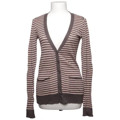 Strickjacke (Braun, Beige) von Scenario Acryl, Baumwolle