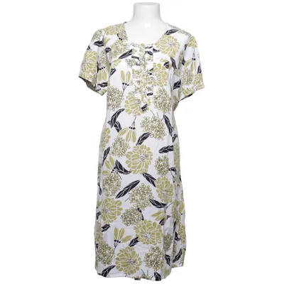 Robe (Blanc, Jaune, Noir) de Jacett Coton, Lin, Viscose