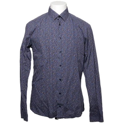 Shirt (Blue, Multicolored) from Stockholm Kravatt Cotton