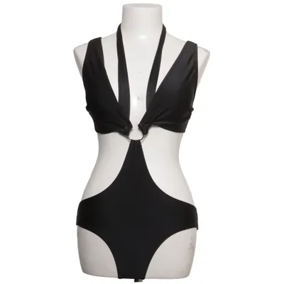 Baddräkt (Svart) Elastan, Polyester