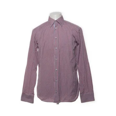 Buttondown-skjorta (Röd, Flerfärgad) från Oscar of Sweden Bomull