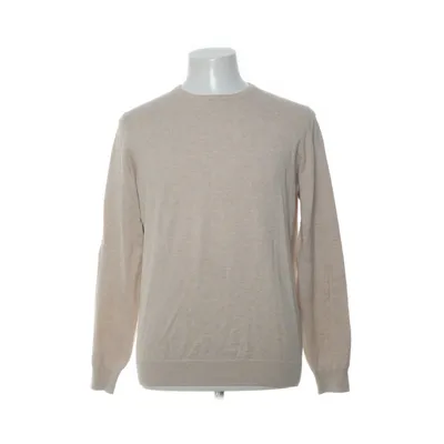 Sweater (Beige) fra Alan Paine Bomuld, Kashmir