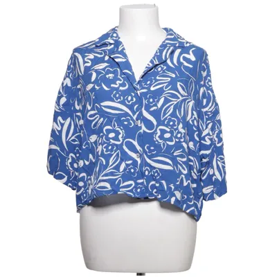 Chemise à manches courtes (Bleu, Blanc) de LCW Casual