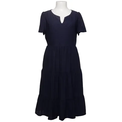 Maxikjole (Blå) fra Lane Bryant Elastan, Polyester