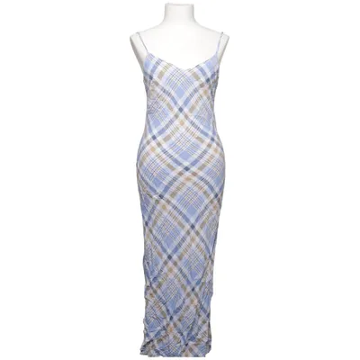 Långklänning (Blå, Beige, Vit) från H&H Återvunnen polyester, Viskos