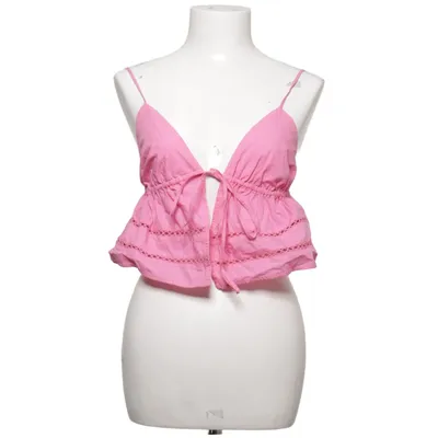 Crop top (Pink) from Zara Cotton