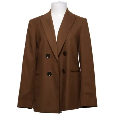 Blazer (Brun) fra Massimo Dutti Viscose, Uld