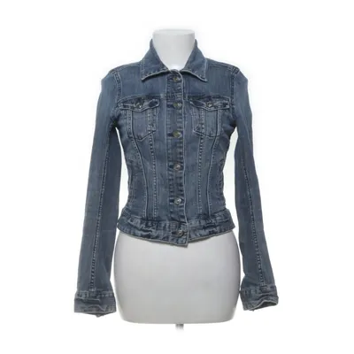 Jeansjacka (Blå) från L.O.G.G by H&M Bomull, Elastan
