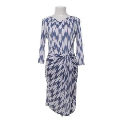 Jurk (Blauw, Wit) van Ilse Jacobsen Polyester, Elastaan