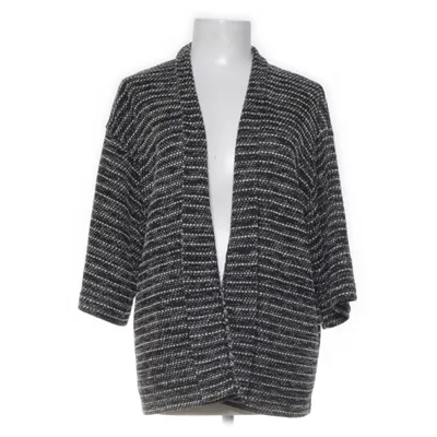 Cardigan (Black, White) from Flash Woman Cotton, Polyester