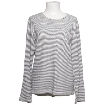 T-shirt à manches longues (Blanc, Gris) de Strömberg Coton