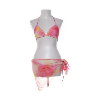 Zwemset (Roze, Oranje) Elastaan, Polyester
