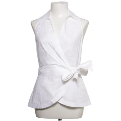 Wrap top (White) from Trina Turk Cotton