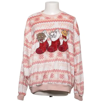 Collegetröja (Rosa, Vit, Röd) från Undiz Elastan, Polyester