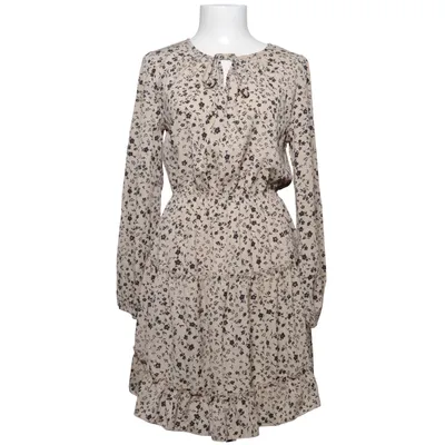 Klänning (Beige, Svart) från Hapsho Polyester