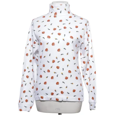 Pul à col roulé (Blanc, Multicolore) de Lord & Taylor Coton