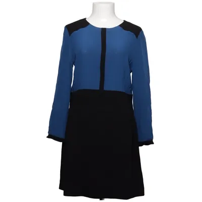 Robe (Bleu, Noir) de Pablo Gerard Darel Acétate, Polyester