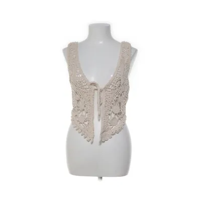 Väst (Beige) från Motivi Bomull, Metallfiber, Polyester, Viskos