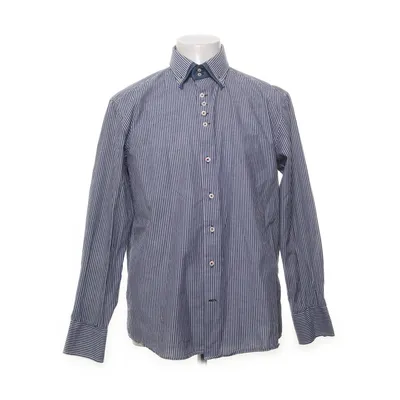 Shirt (Blue, White) from Blu Cotton