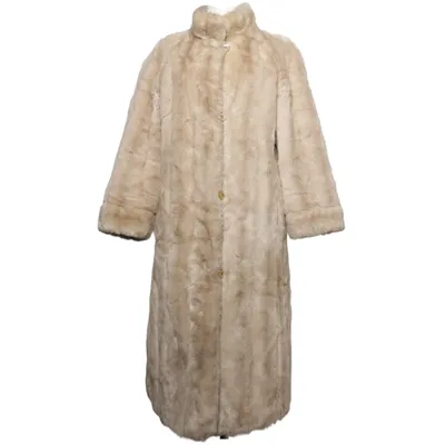 Jas (Beige) van Astraka Acryl, Katoen, Polyester