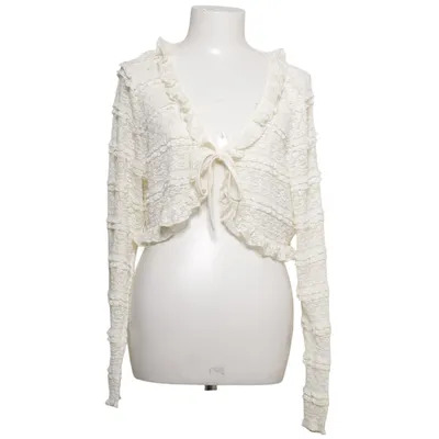 Bolero (White) from VILA Cotton, Elastane, Polyamide