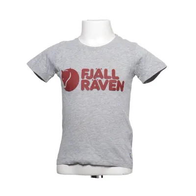 T-shirt (Grå, Röd) från Fjällräven Bomull