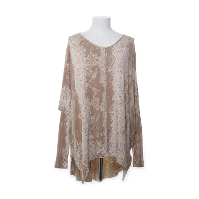 Långärmad t-shirt (Beige, Flerfärgad) från MyWear Woman Elastan, Viskos