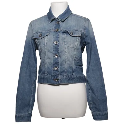 Denimjakke (Newar) fra Simple Pleasures Bomuld, Elastan, Polyester