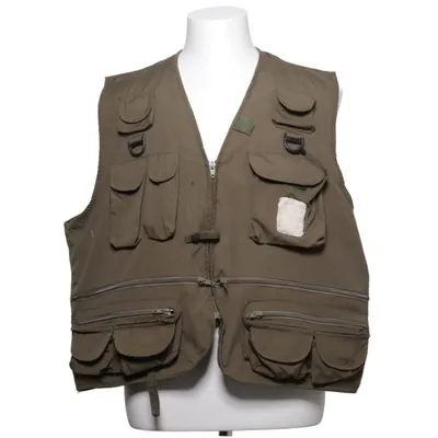 Ytterväst (Grön) Bomull, Polyester