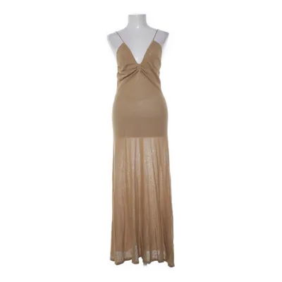 Maxikjole (Beige) fra Zara Akryl, Linned, Lyocell