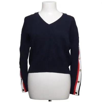 Sweater (Blå, Hvid, Rød) fra Sandro Kashmir, Polyester, Uld