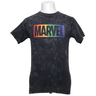 T-shirt (Svart, Flerfärgad) från Marvel Bomull