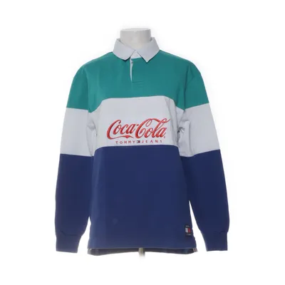 Rugbytröja (Blå, Vit, Grön) från Tommy Hilfiger Jeans x Coca Cola Bomull