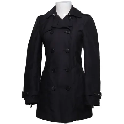 Trenchcoat (Svart) från Zara Woman Outerwear Bomull, Polyamid, Polyester