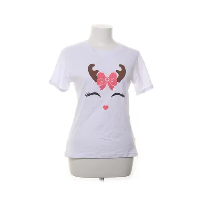 T-shirt (Vit, Flerfärgad) från Fisherfield Bomull