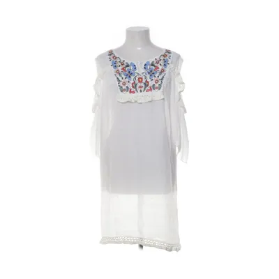 Strandklänning (Vit, Flerfärgad) från Finovas Bomull, Polyester