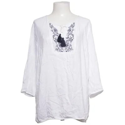 Blouse (Blanc, Bleu) de Esmara Viscose