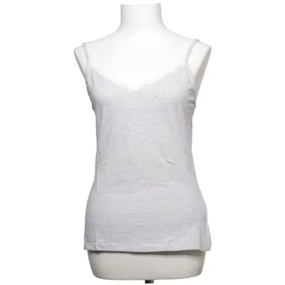 Tank Top (White, Gray) from Geddes and Gillmore Cotton, Elastane