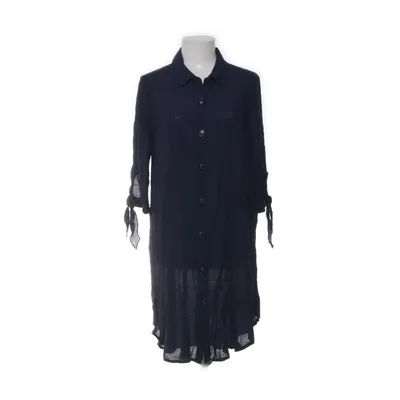 Shirt dress (Blue) from Mlle Gabrielle Polyester, Viscose