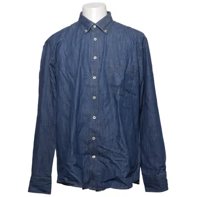Denim blouse (Blauw) van Ernst Alexis Katoen