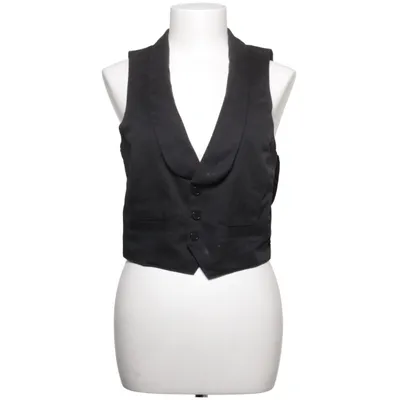 Gilet de costume (Noir) de One Teaspoon Coton, Élasthane